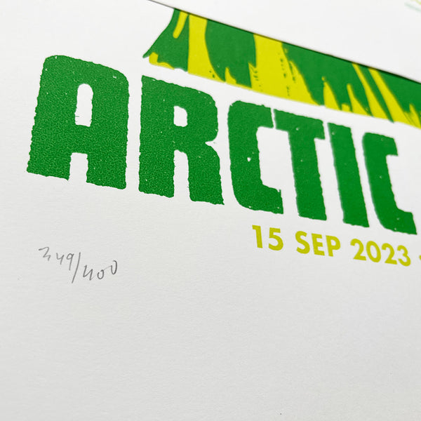 Arctic Monkeys (Austin 2023) Screenprinted gig poster by Lil Tuffy