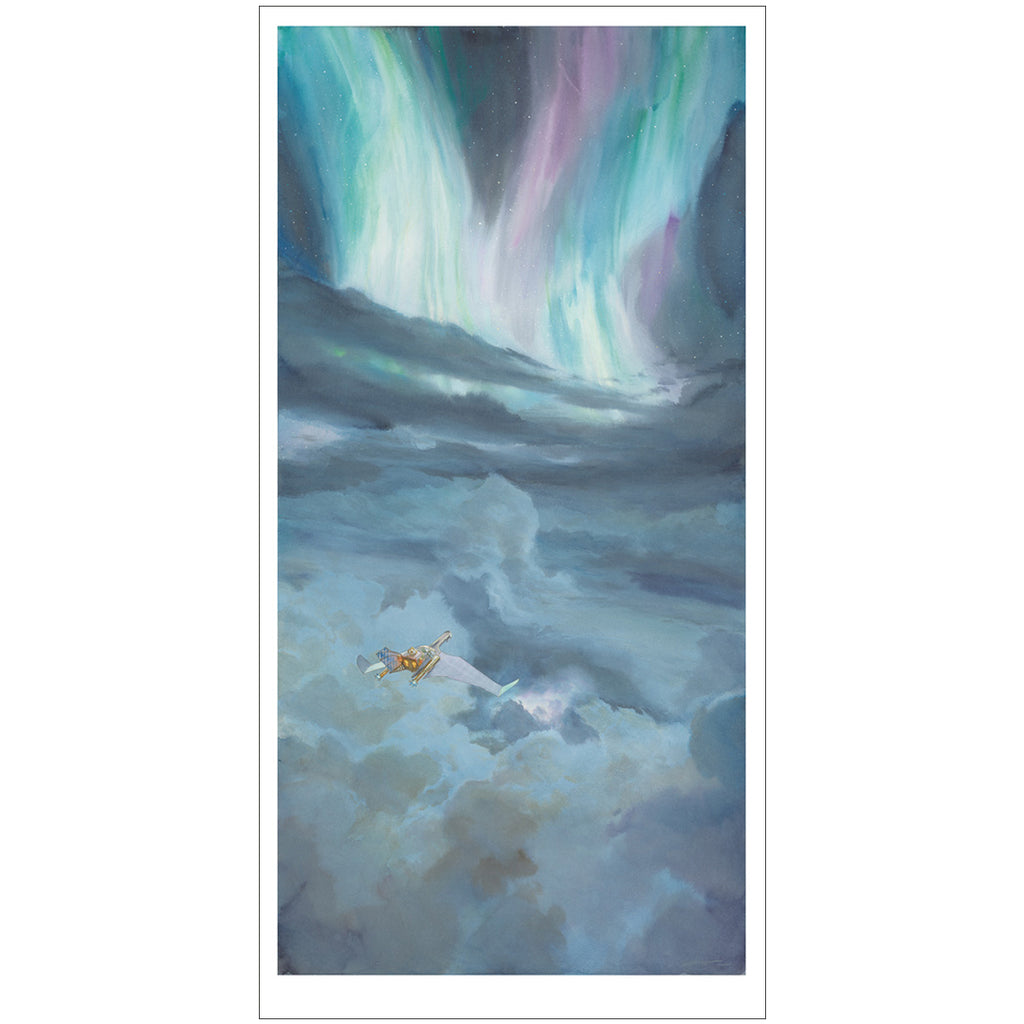 Aurore boréale sur Jupiter