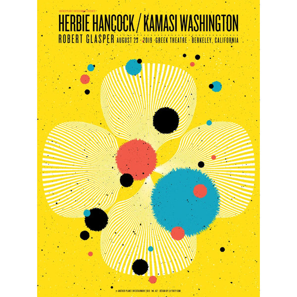Herbie Hancock / Kamasi Washington (Berkeley 2019) art by Lil