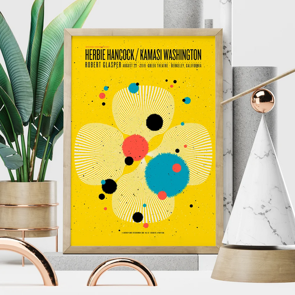 Herbie Hancock / Kamasi Washington (Berkeley 2019) art by Lil