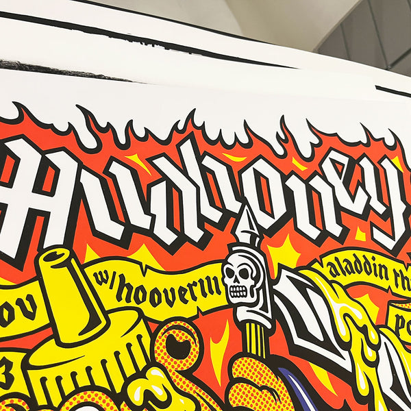 Mudhoney (Portland 2023) screenprint gig poster by Dozergirl