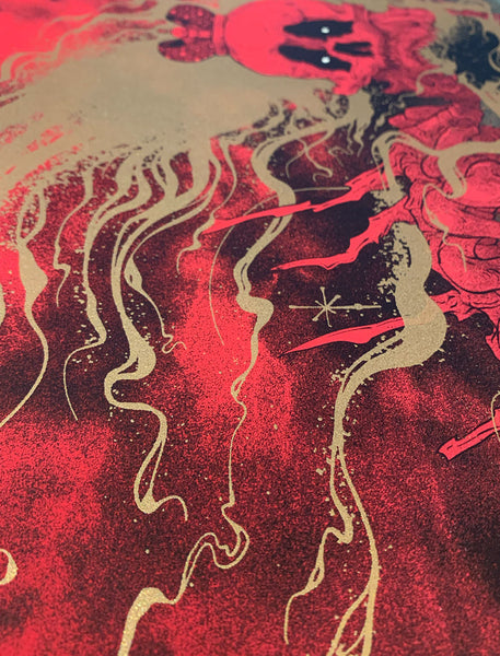 Mastodon screenprint (Reno 2022) by Nikita Kaun. - French Paper