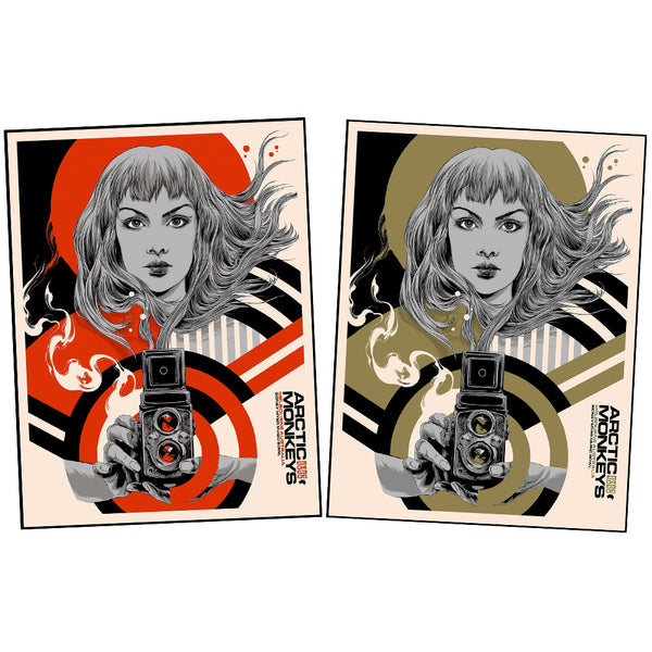 Arctic Monkeys (Melbourne 2023) 2 official screenprints by Ken