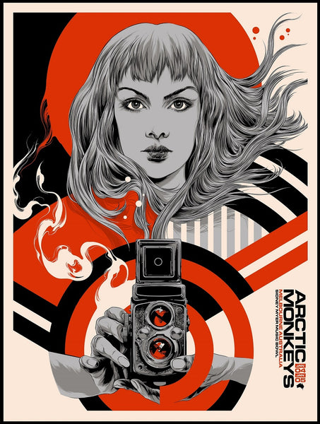 Arctic Monkeys (Melbourne 2023) 2 official screenprints by Ken