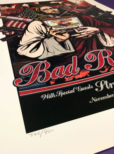 Bad Religion official gigposter (Melbourne, 2007) by Daymon