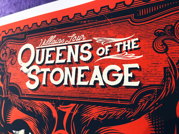 Queens of the Stone Age 40枚限定 メタリック ポスター Queens of the Stone Age 40枚限定 メタリック ポスター