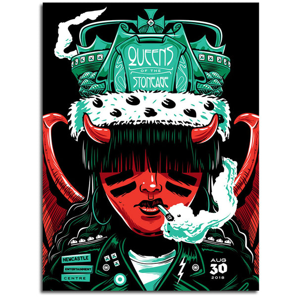 Queens of the Stone Age 40枚限定 メタリック ポスター Queens of the