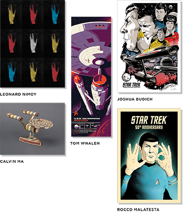 Star Trek : 50 ans, 50 artistes