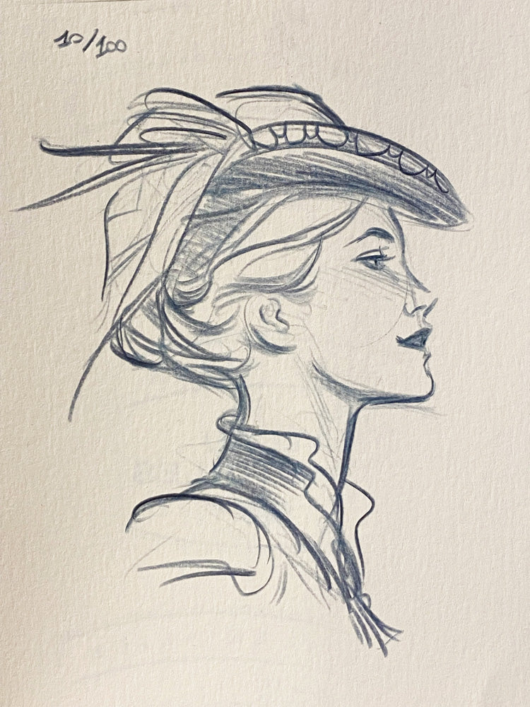 5 tirages d'art + dessin d'Alex Alice  - TIMED EDITION -