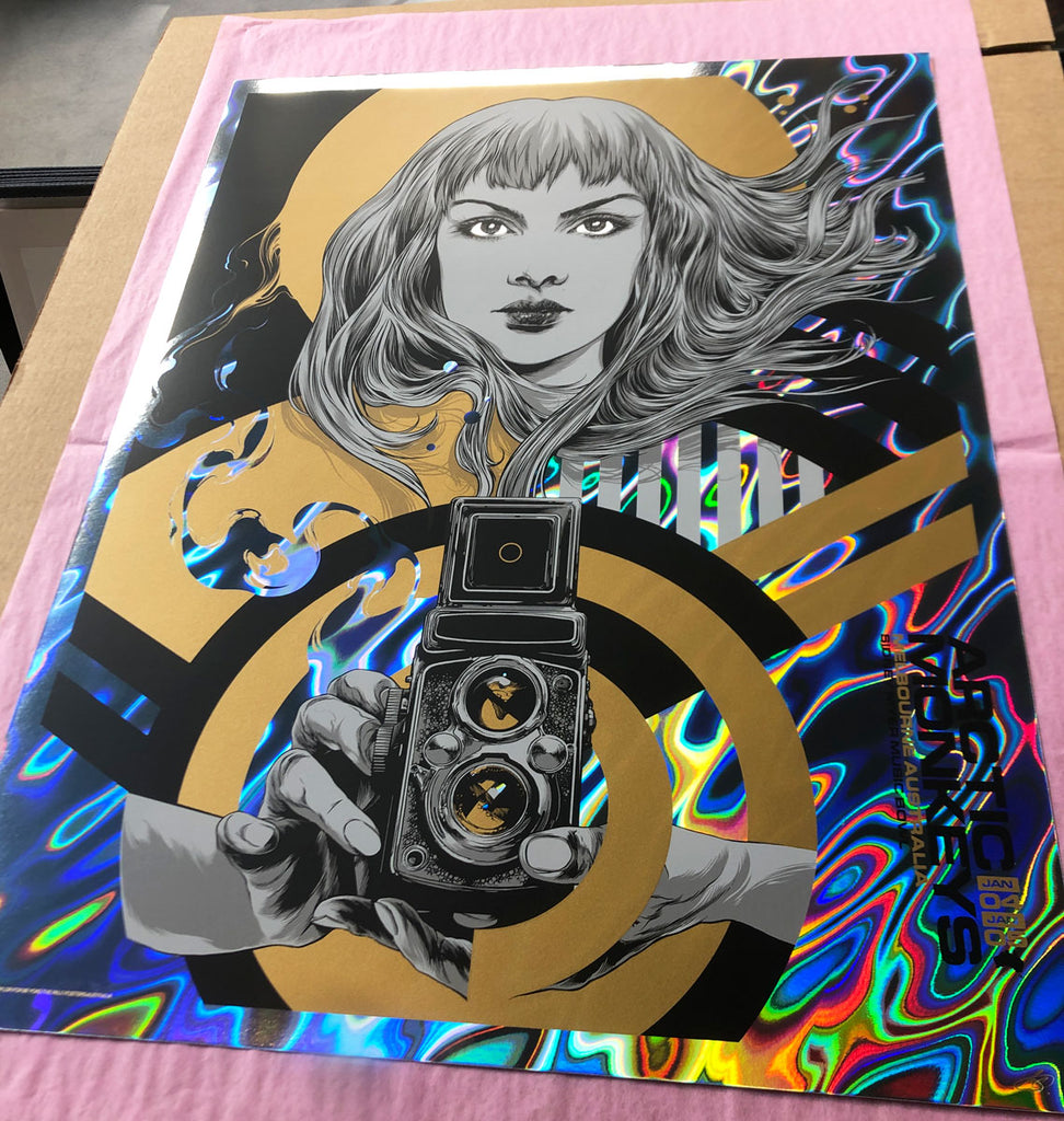 Arctic Monkeys (Melbourne 2023) Gold | Foil Edition