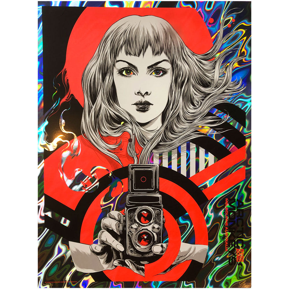Arctic Monkeys (Melbourne 2023) Red | Foil Edition