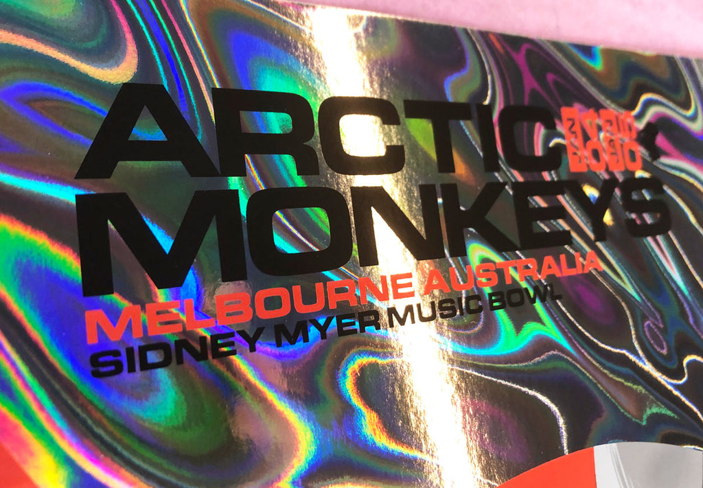 Arctic Monkeys (Melbourne 2023) Red | Foil Edition