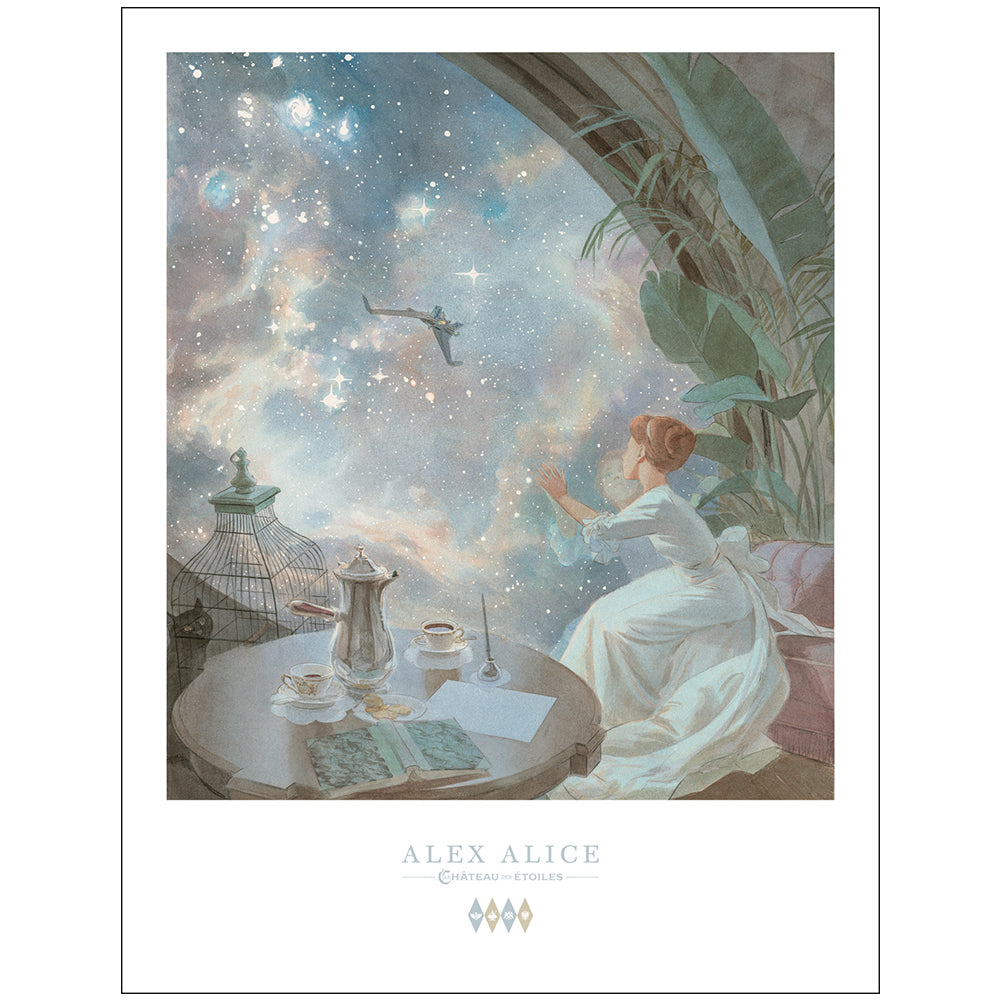Alex 059 The complete first series: 5 fine art prints by Alex Alice (+ drawing ...