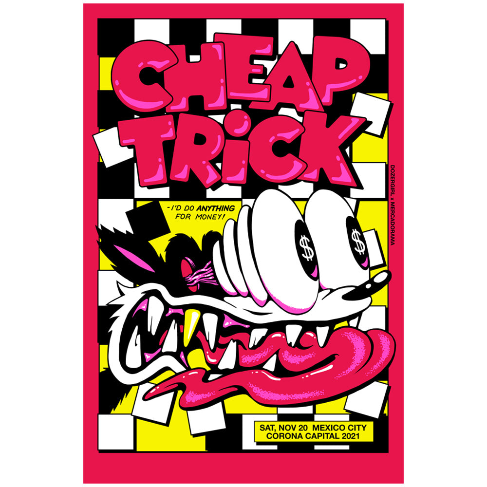 Cheap Trick (Guadalajara 2022) Par Dozergirl