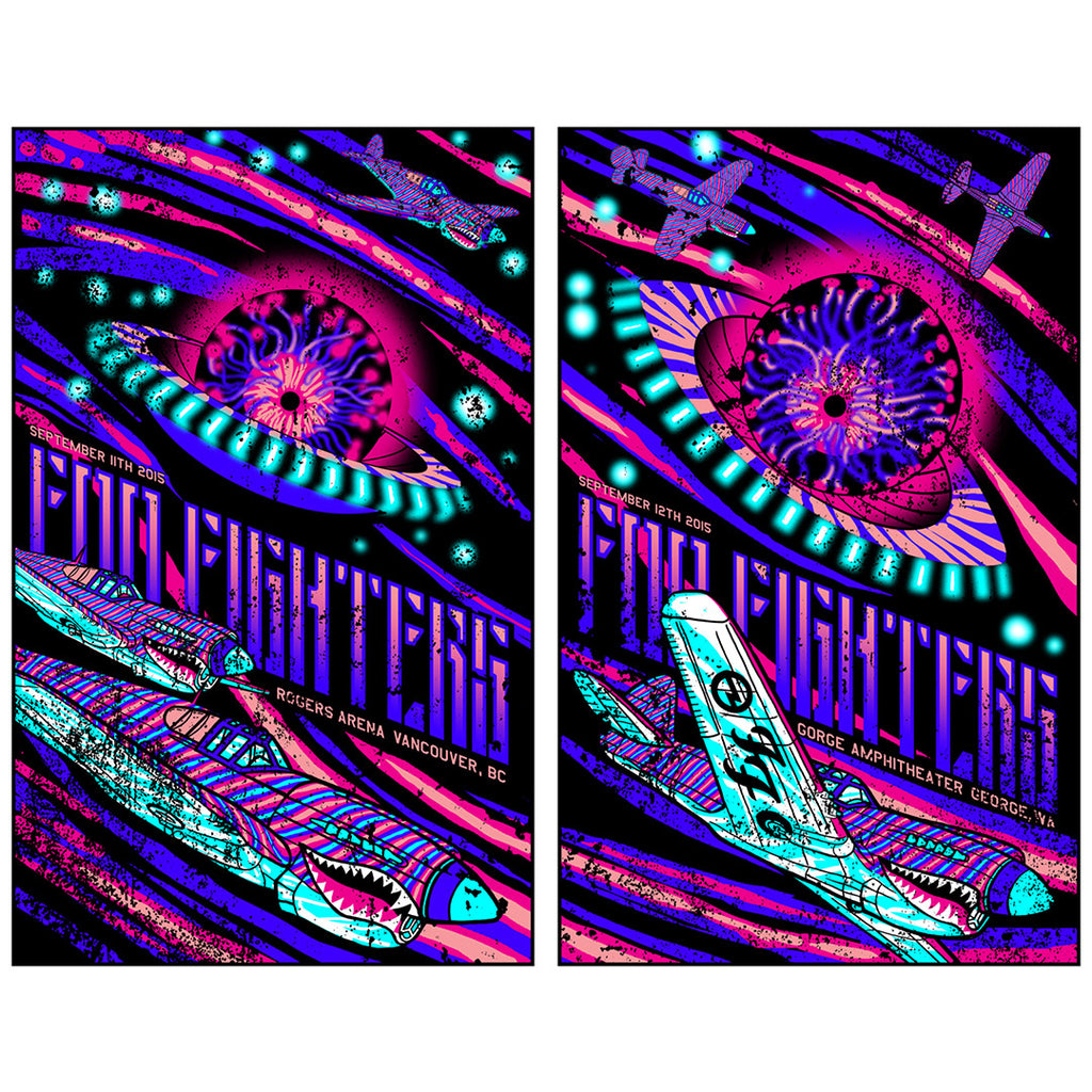 Foo Fighters (Tour 2015) Diptyque