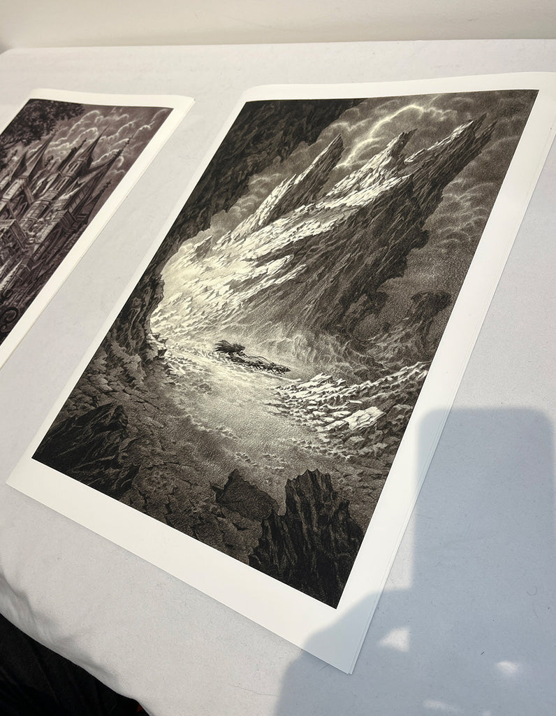 " Nous observâmes la course rapide de ce voyageur "