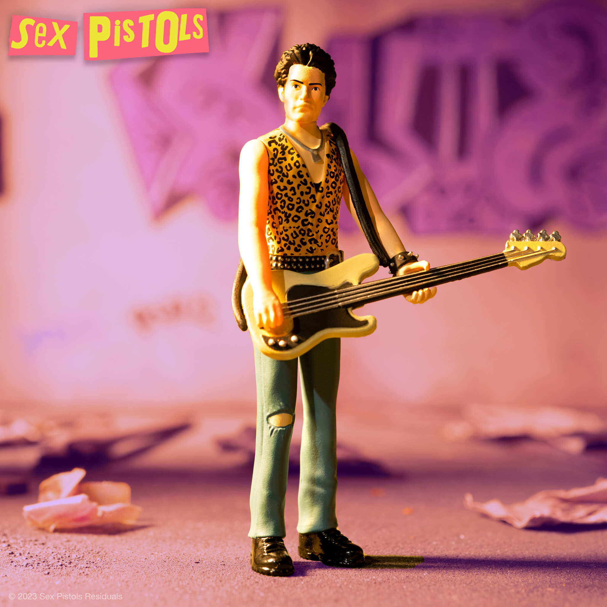 Figure Sex Pistols - Sid Vicious - French Paper Art Club