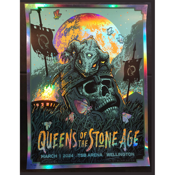 Queens of the Stone Age 40枚限定 メタリック ポスター 会場限定 メタリック ポスター Queens of the Stone Age