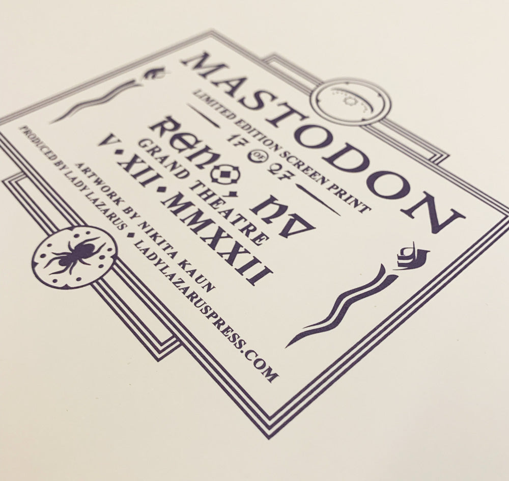 Mastodon | Variant Edition (Reno, 2022)