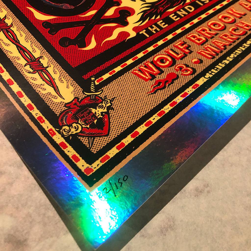 Queens of the Stone Age (Christchurch 2024) Foil Edition