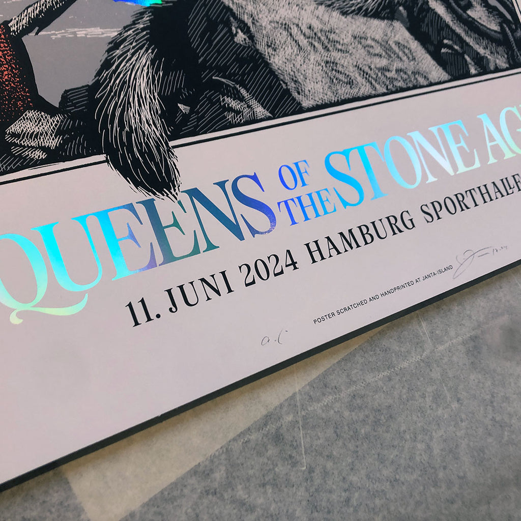Queens of the Stone Age (Hambourg 2024) Foil Edition