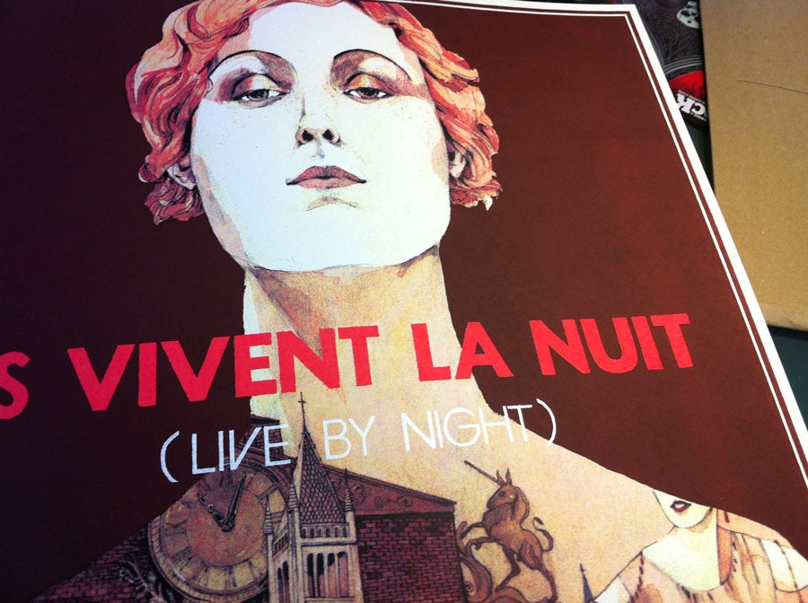 ILS VIVENT LA NUIT (Live by Night), Landland - French Paper Art Club