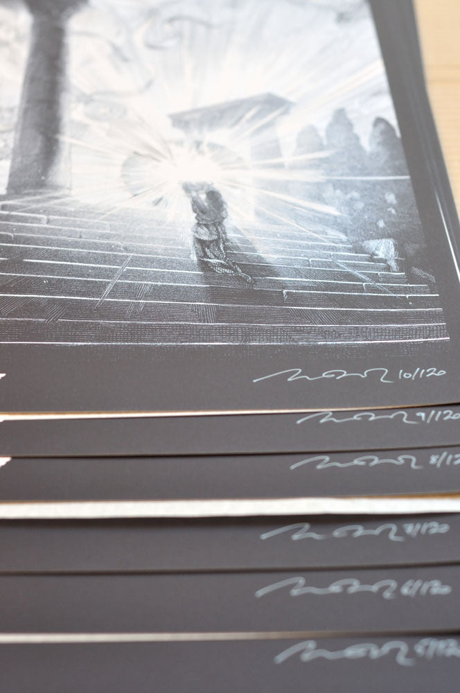 THE BLESSING OF ATHENA (Wonder Woman) - Variant Edition, Nicolas Delort - French Paper Art Club