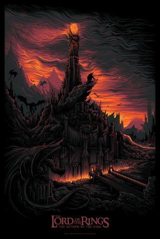 LE RETOUR DU ROI (Le Seigneur des Anneaux), Dan Mumford - French Paper Art Club