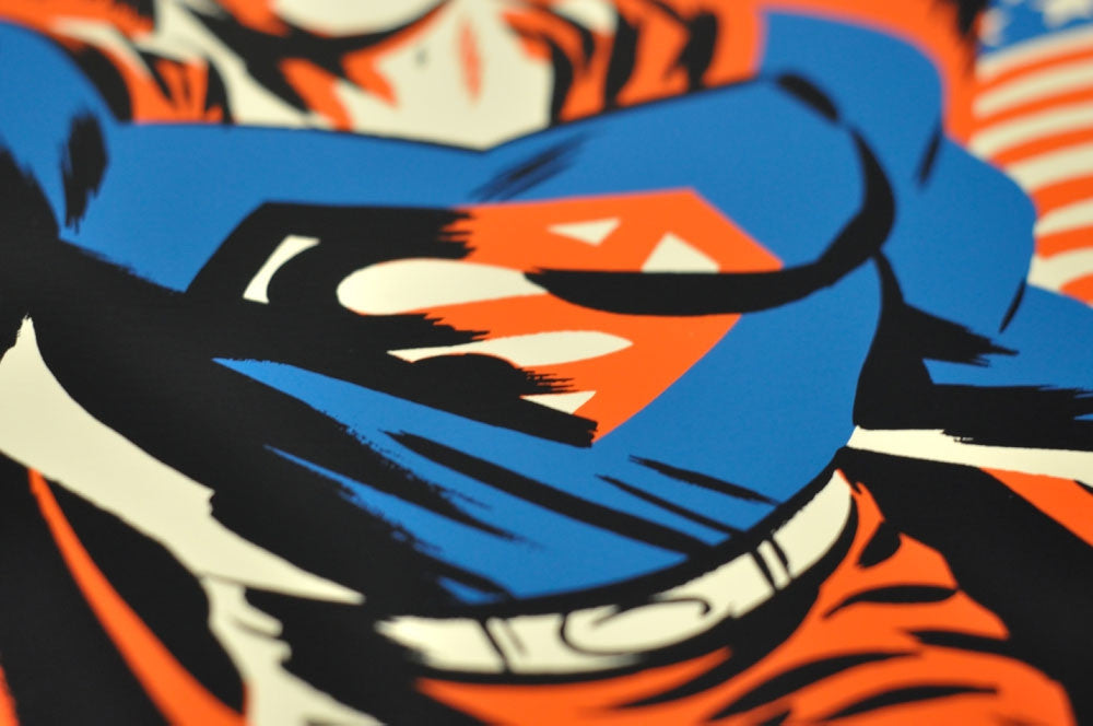 SUPERMAN (Truth, Justice and the American Way), Michael Cho - French Paper Art Club