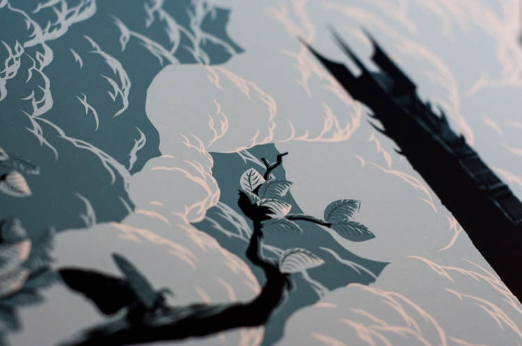 LES DEUX TOURS (Le Seigneur des Anneaux), Florey - French Paper Art Club