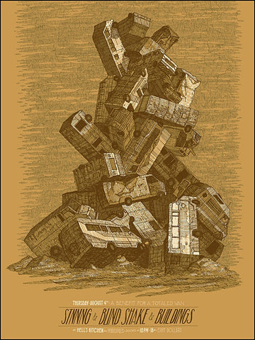 A Benefit for a Totaled Van (avec STNNNG), Landland - French Paper Art Club