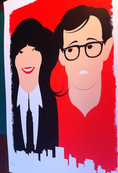 Annie, New York and I, Alain Bossuyt - French Paper Art Club