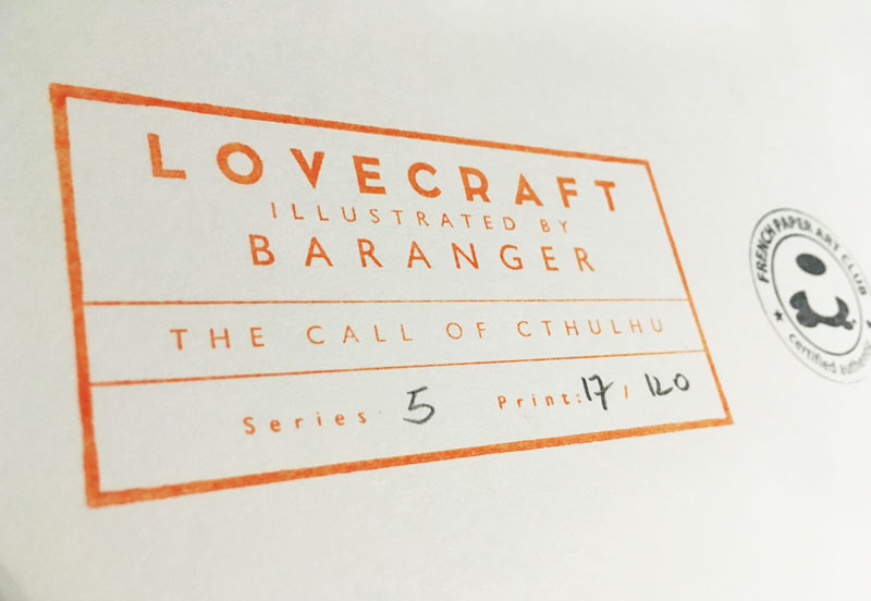 R'Lyeh, François Baranger - French Paper Art Club