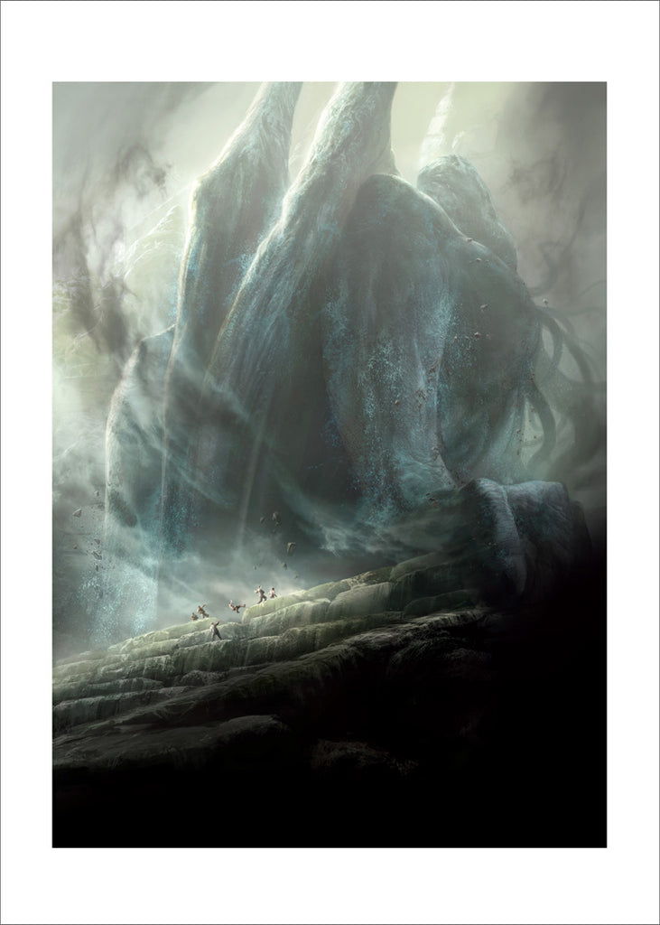 Cthulhu Rising, François Baranger - French Paper Art Club