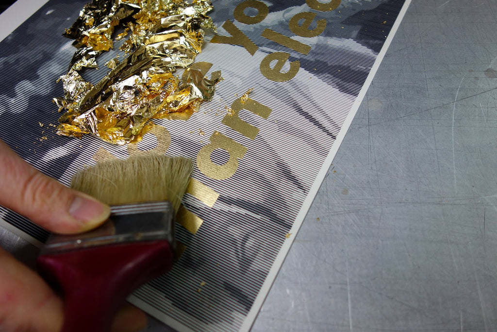 I love you more than electricity, Tind Silkscreen - French Paper Art Club