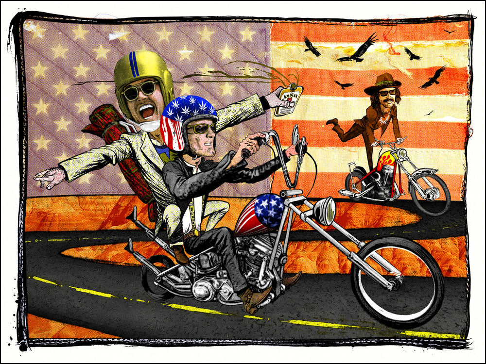 Easy Rider Magazine Art