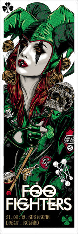 Foo Fighters (Dublin 2019), Rhys Cooper - French Paper Art Club