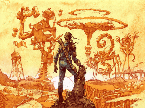 Fallout, or How I Learned to Stop Worrying and Love The Bomb, Maarten Donders - French Paper Art Club