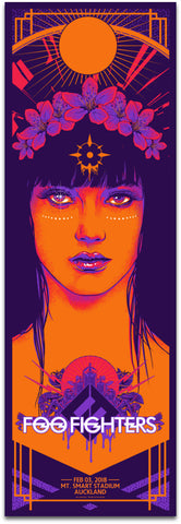 Foo Fighters (Auckland 2018), Vance Kelly - French Paper Art Club