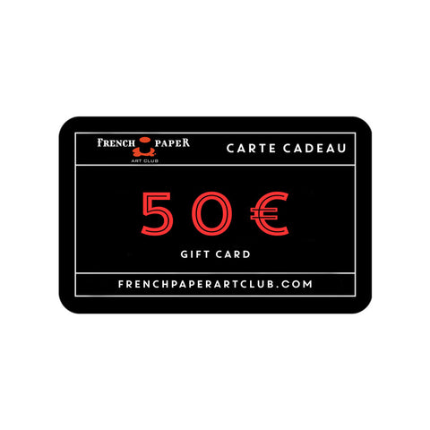 Carte Cadeau 50€