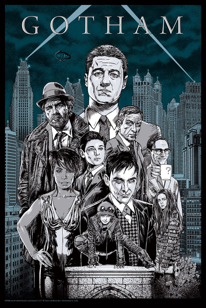 Gotham, Alex Tuis - French Paper Art Club