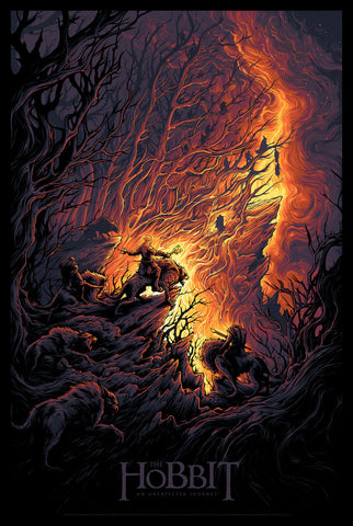 LE HOBBIT : Un voyage inattendu, Dan Mumford - French Paper Art Club