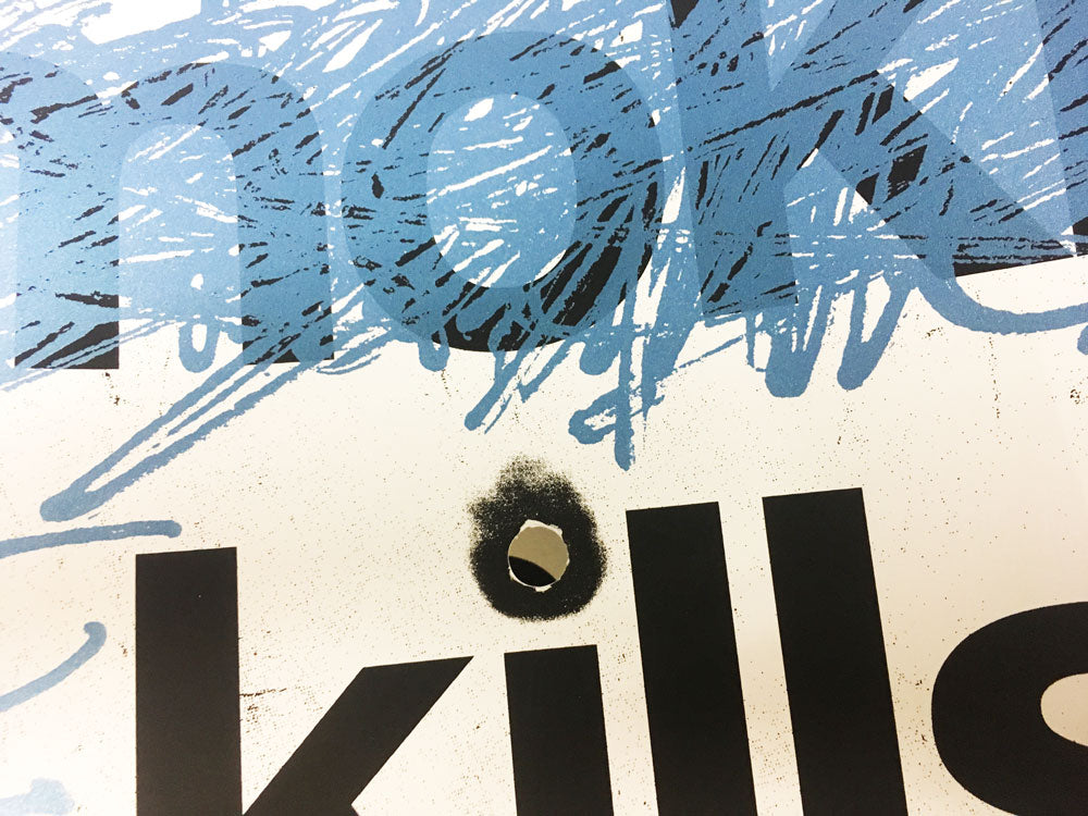 The Kills (Los Angeles, 2016), Alan Hynes - French Paper Art Club