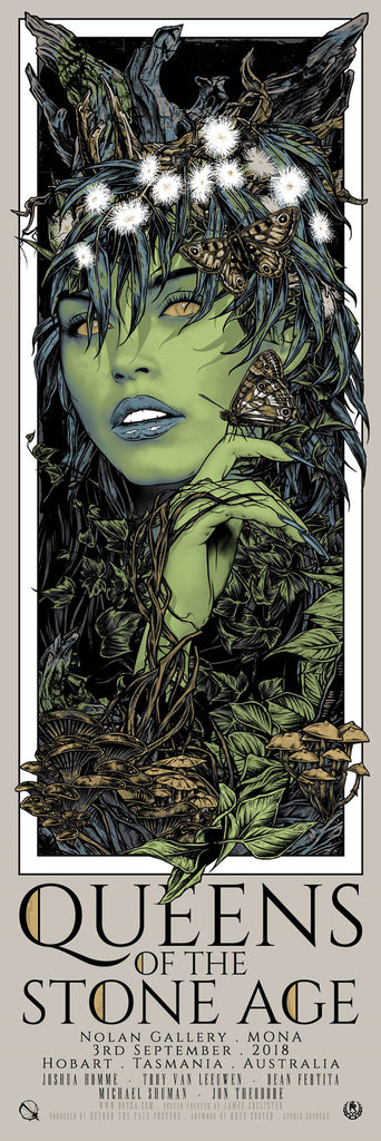 Queens Of The Stone Age (Hobart 2018), Rhys Cooper - French Paper Art Club