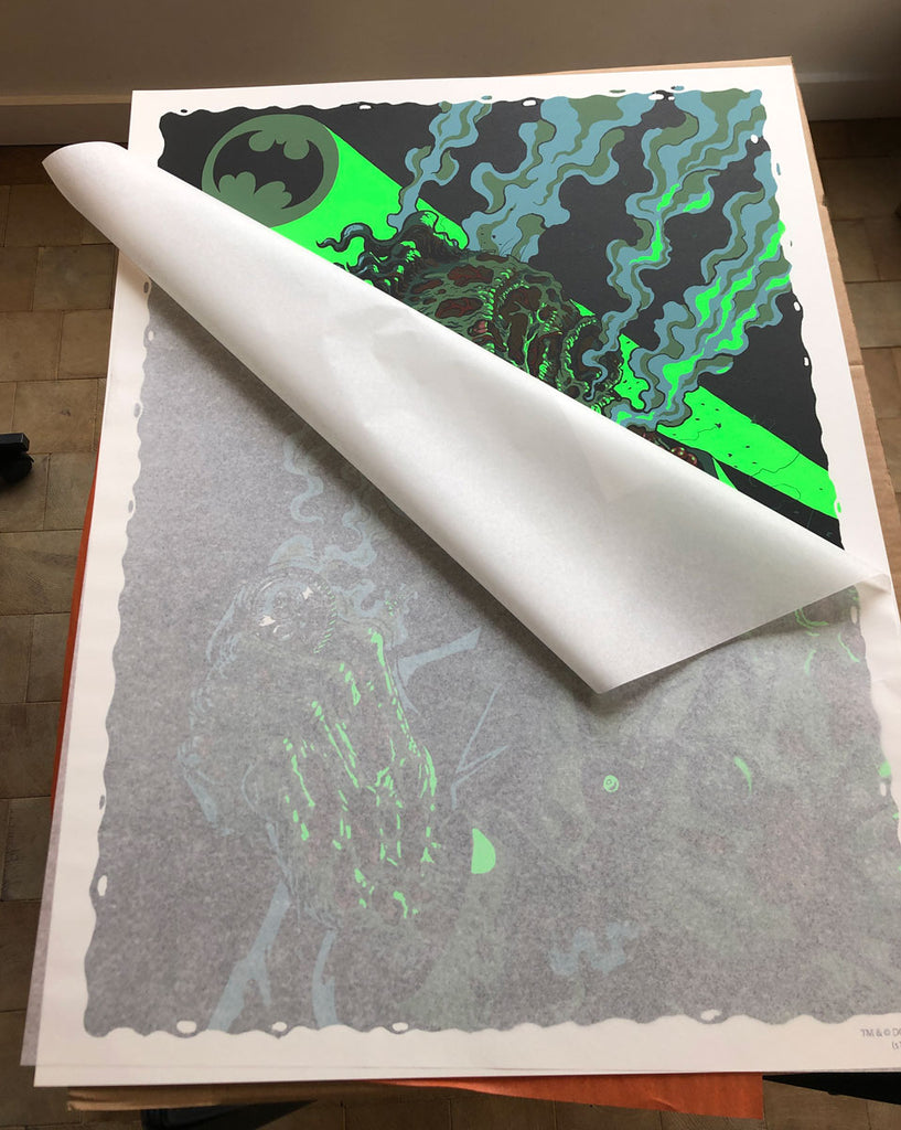 Harvey Two-Face, sérigraphie de l'artiste Nychos