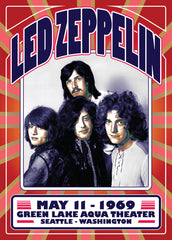 LED ZEPPELIN ライブポスター LED ZEPPELIN 'LIVE' / 'MY BRAIN HURTS' :Idle Mind Prod. 1115