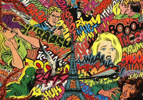Panic in Paris, Mr Garcin - French Paper Art Club