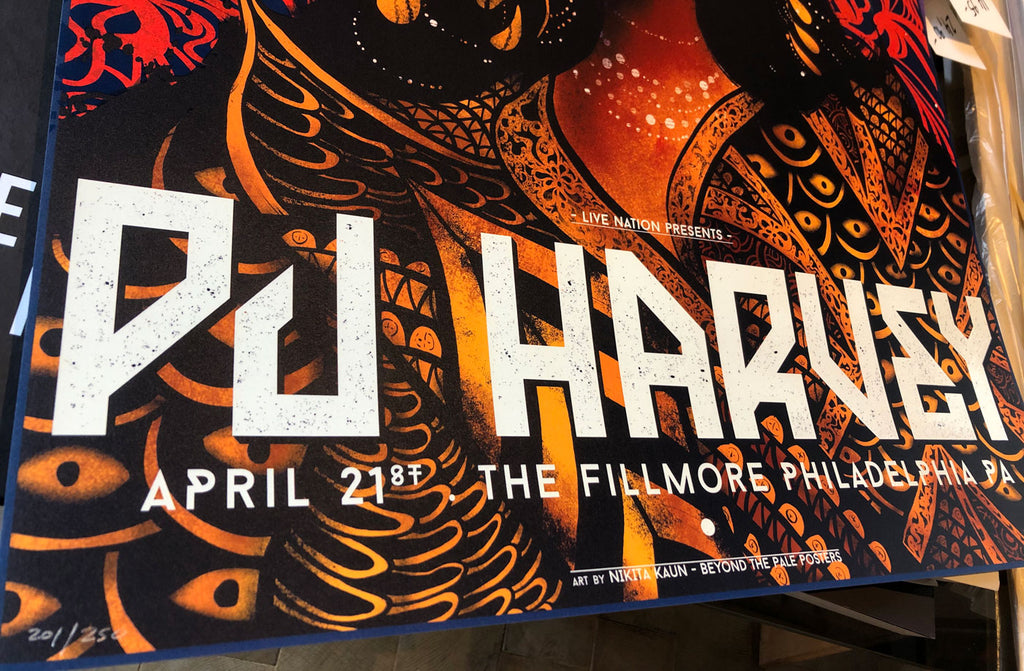 PJ Harvey (Philadelphia, 2017) par Nikita Kaun