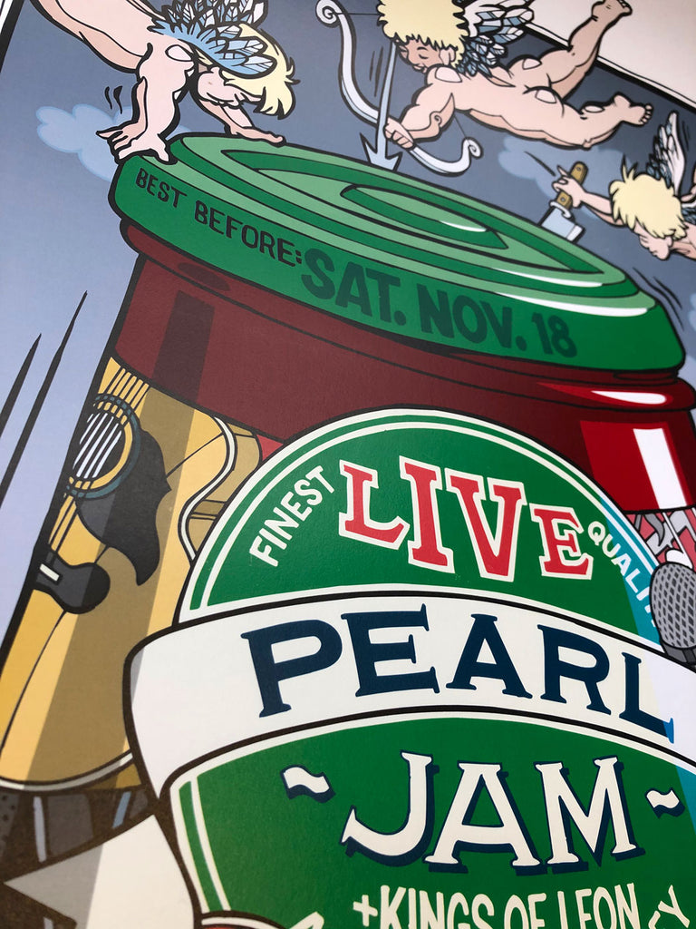 Pearl Jam Sydney Australia Concert Poster #8