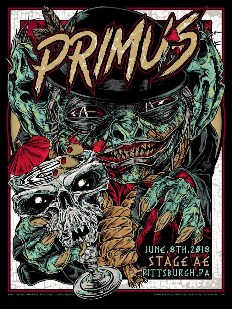 Primus (Pittsburgh 2018), Rhys Cooper - French Paper Art Club
